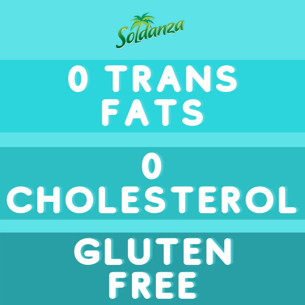 Soldanza Pepper Sweet Plantain Chips ingredients label, gluten-free and vegan