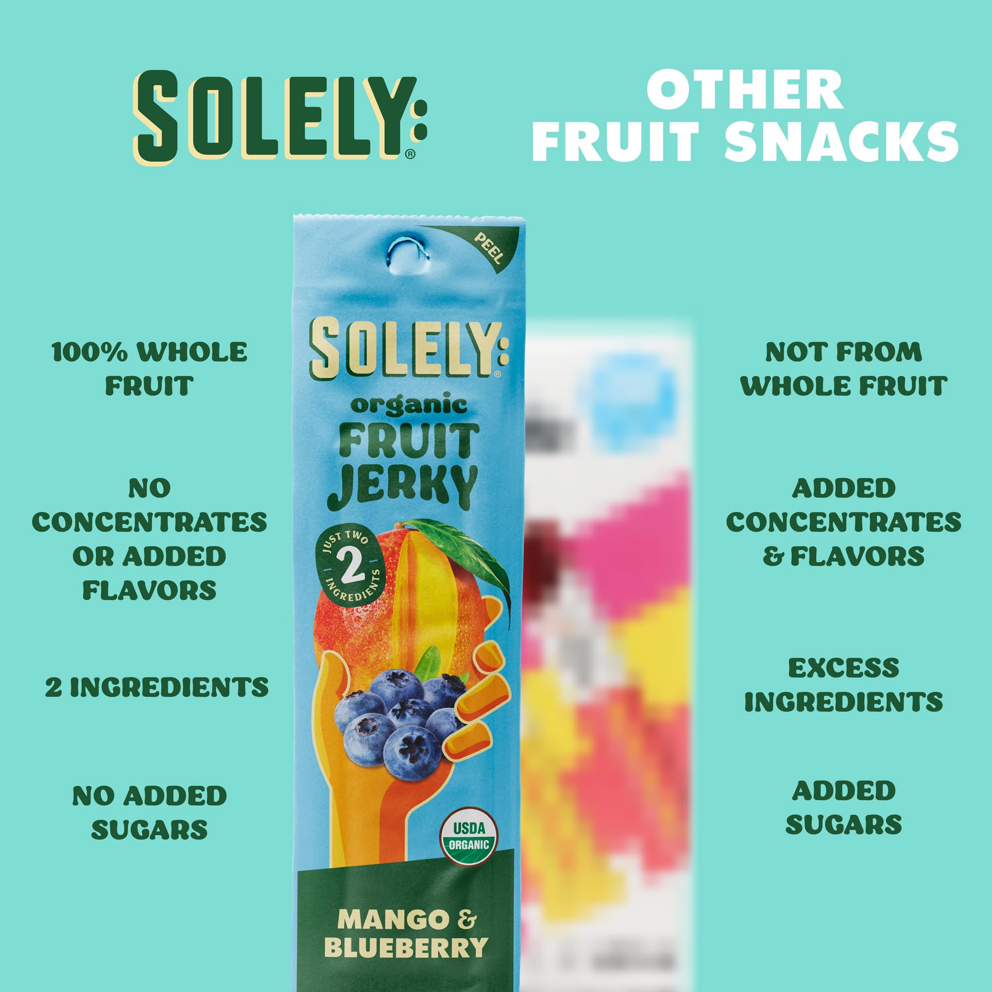 SOLELY Low-Temperature Drying Process, preserves natural flavors.