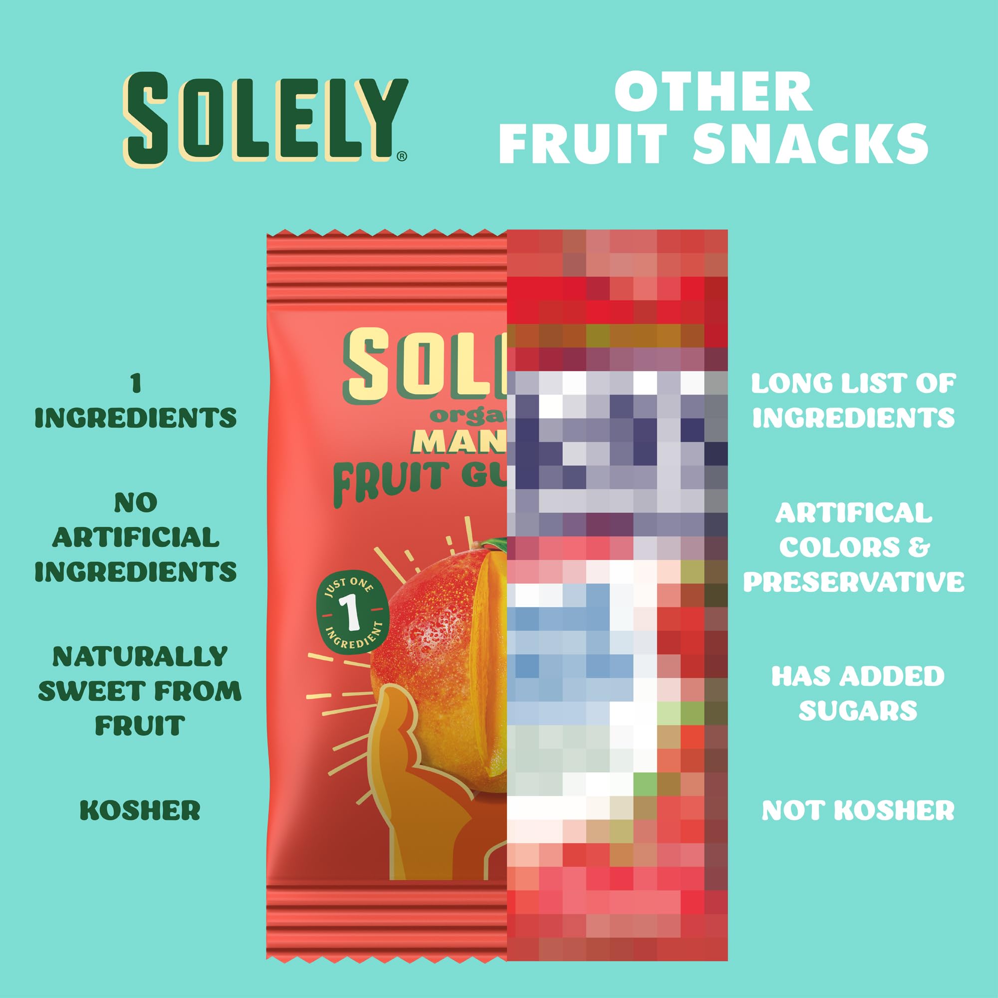 Shelf-stable snack you can grab anywhere without refrigeration.