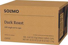 Solimo pods compatible with Keurig 1.0 and 2.0 brewers.