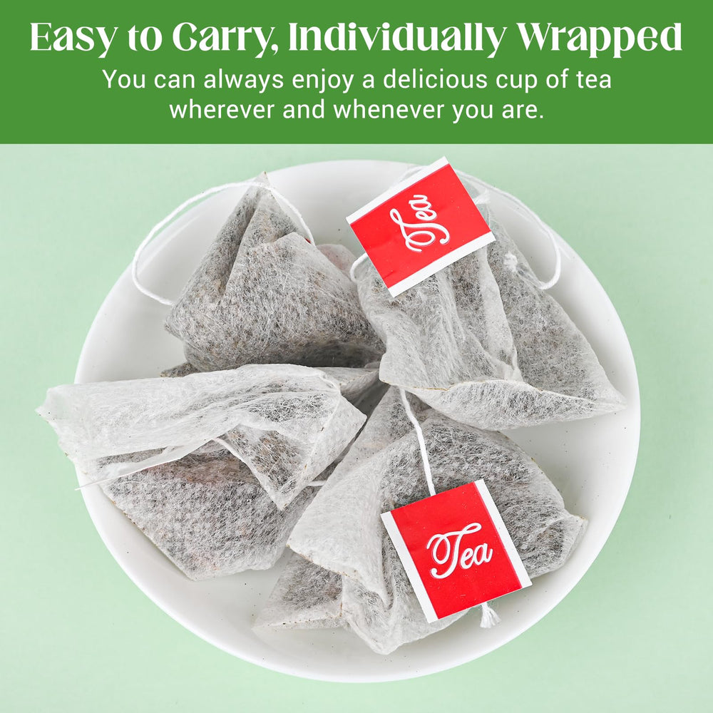 Corn fiber tea bags by Solisleaf, an eco-friendly packaging choice