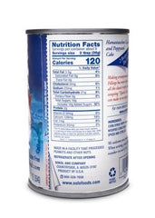 SOLO Poppy Seed Filling cans stacked demonstrates bake-stable versatility for pastries.