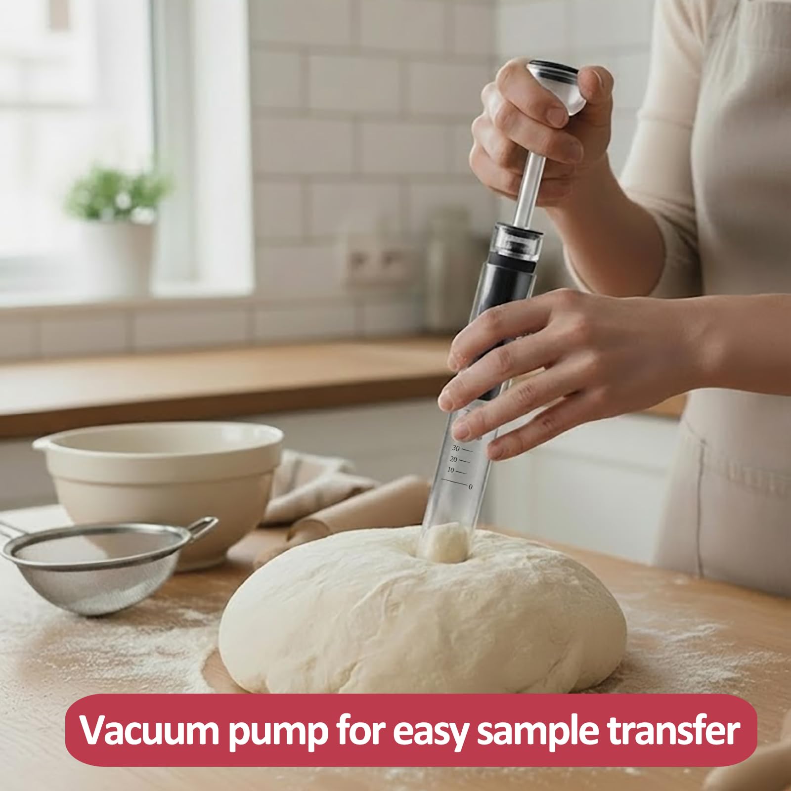 Solrify Vacuum pump enables easy sample transfer during prep