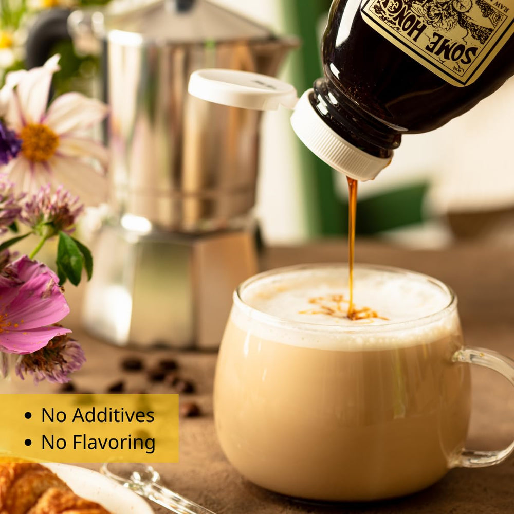 Some Honey Buckwheat Honey on toast demonstrates versatile everyday sweetness.