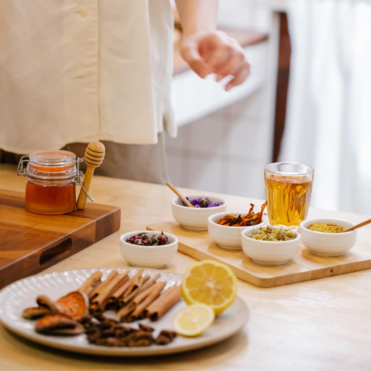 Some Honey Buckwheat Honey with cheese suggests bold pairing for cheese boards.