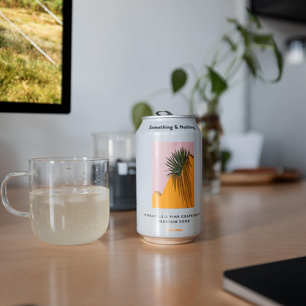 Something & Nothing hydration on the go sparkling water ideal for workouts