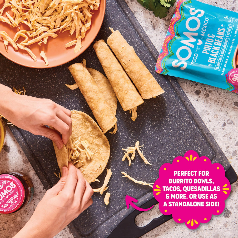 SOMOS pack of 6 provides convenient plant-based meals for busy days.