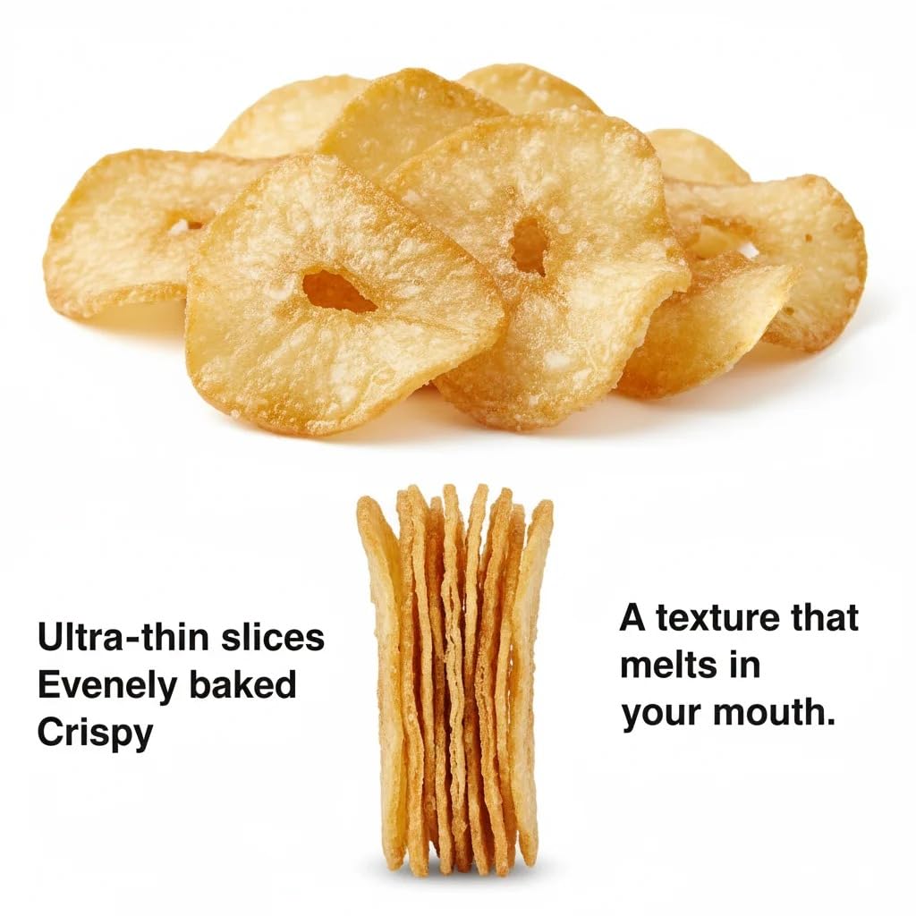 SONAMU Krispy Garlic Chips ready-to-eat crunch for snacking.