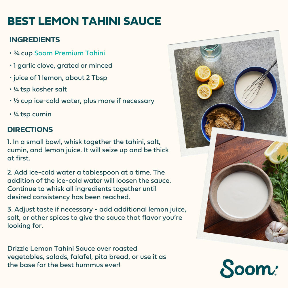 Soom Tahini acts as a plant based protein boost in smoothies