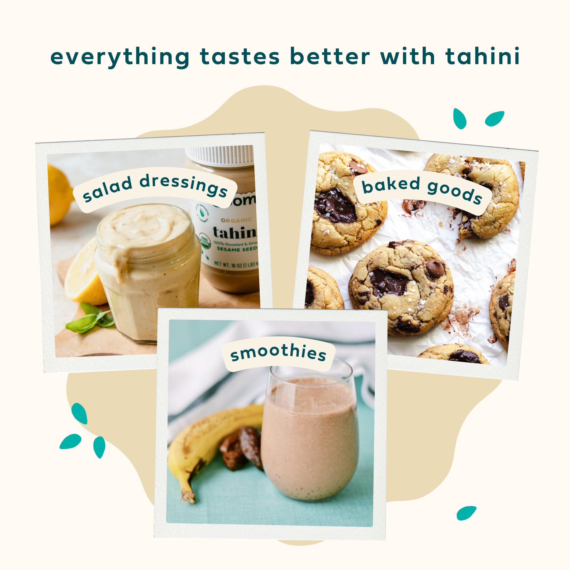 Soom Tahini on toast adds protein and creaminess