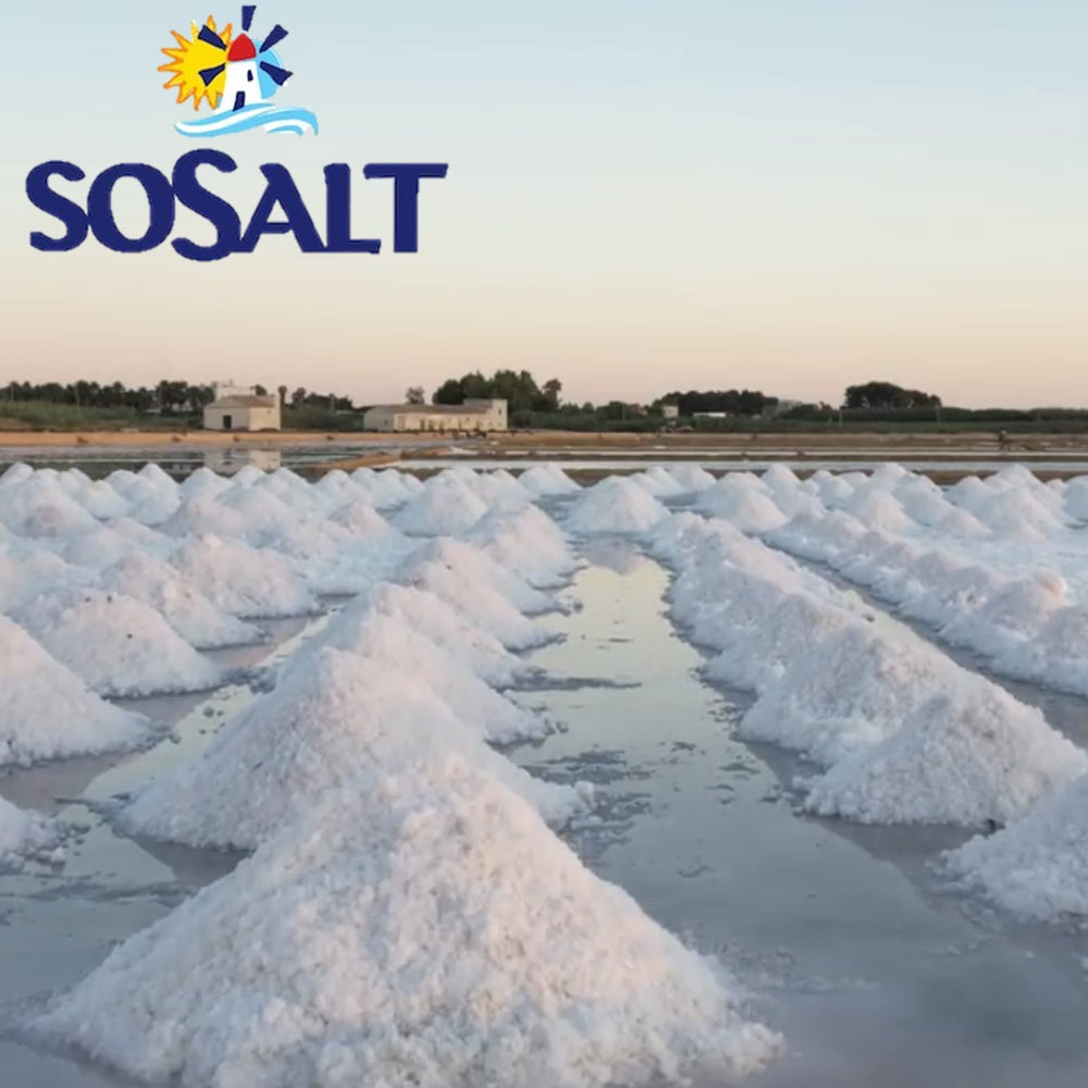 SOSALT Dal Mare di Trapani bulk packaging for professional kitchens