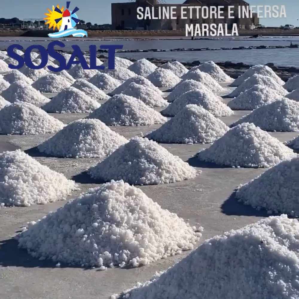 SOSALT Dal Mare Trapani salt for foodservice brining and canning