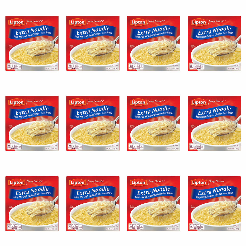 SOUP SECRETS Extra Noodle Soup pack with extra noodles for a hearty meal