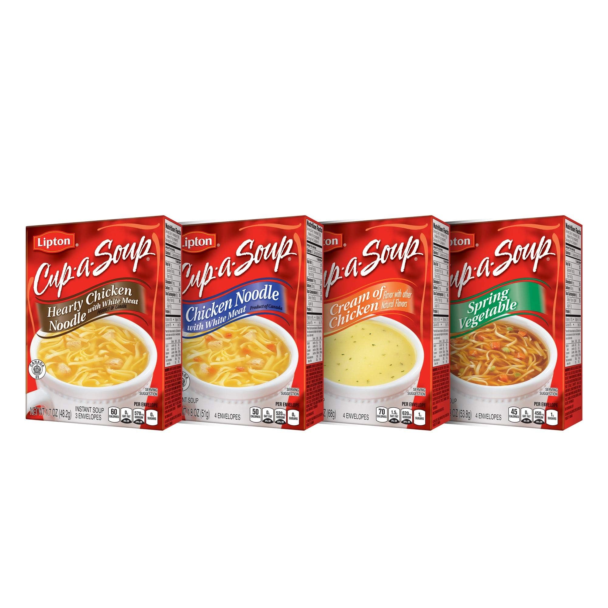 SOUP SECRETS Lipton Cup-a-Soup Cream of Chicken family dining moment with warmth.