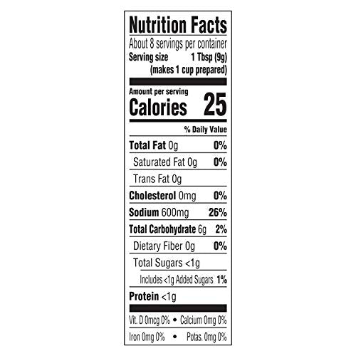 Lipton Recipe Secrets dry mix close-up label highlighting garlic aroma.