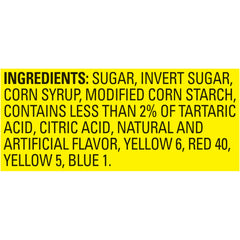 Sour Patch Kids Big Kids assorted fruit flavors entice with a perfect movie-night treat