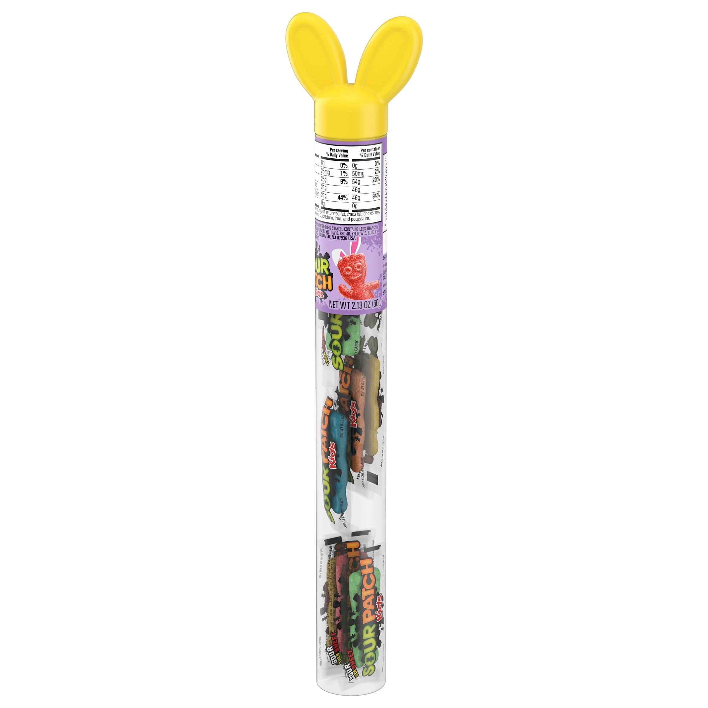 Sour Patch Kids Big Kids dessert topper, adds color to desserts.
