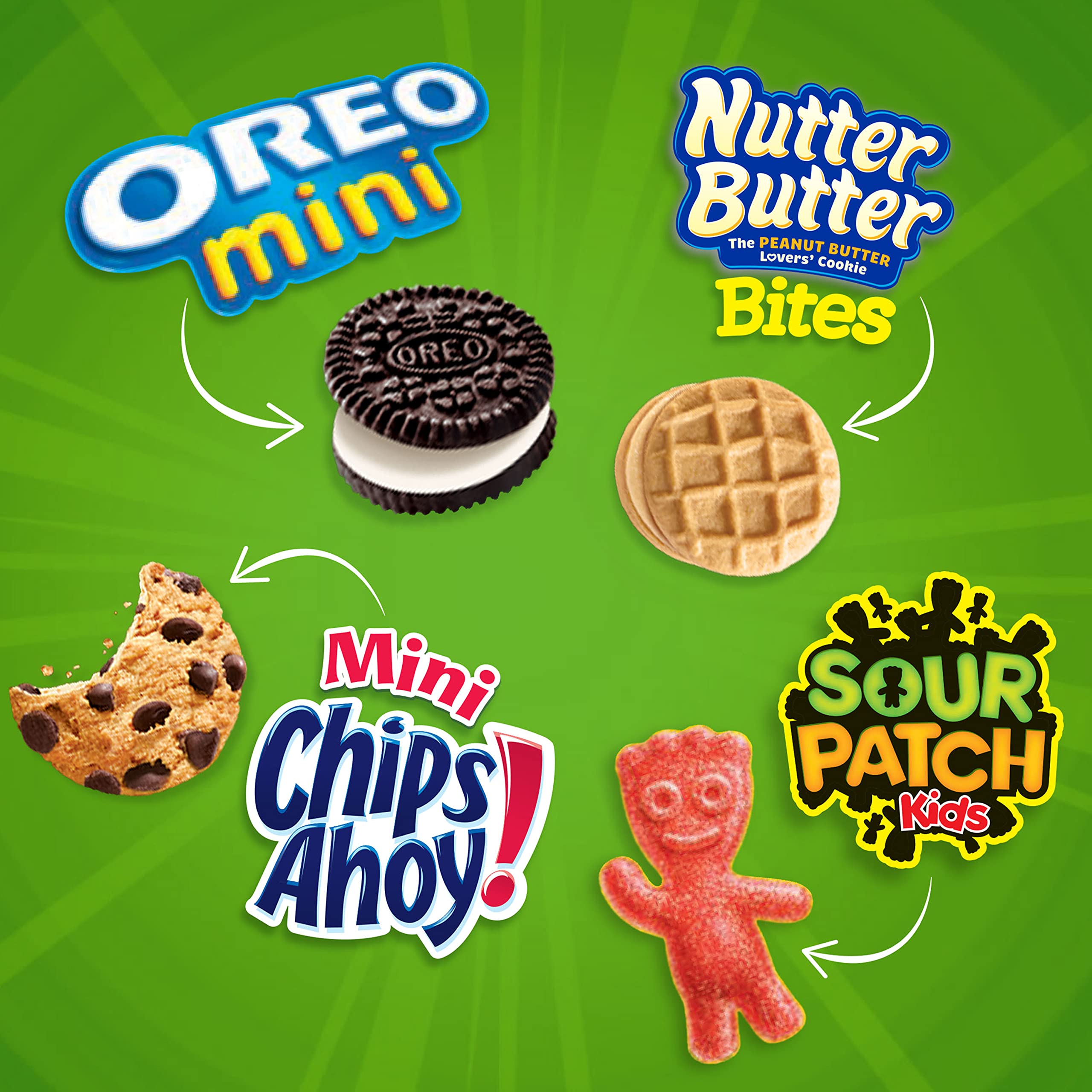 SOUR PATCH KIDS candy packshot showcasing soft, chewy fruity bites