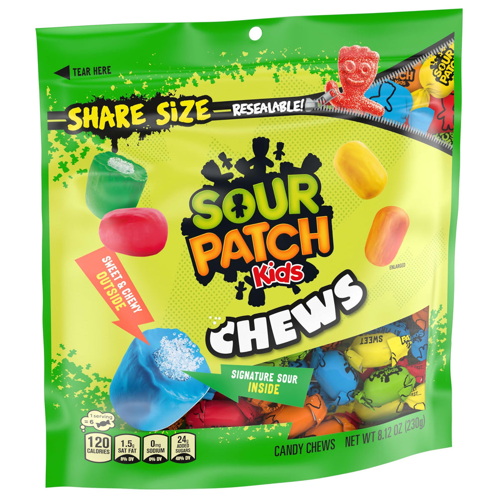 Sour Patch Kids Chews Share size packaging for gatherings