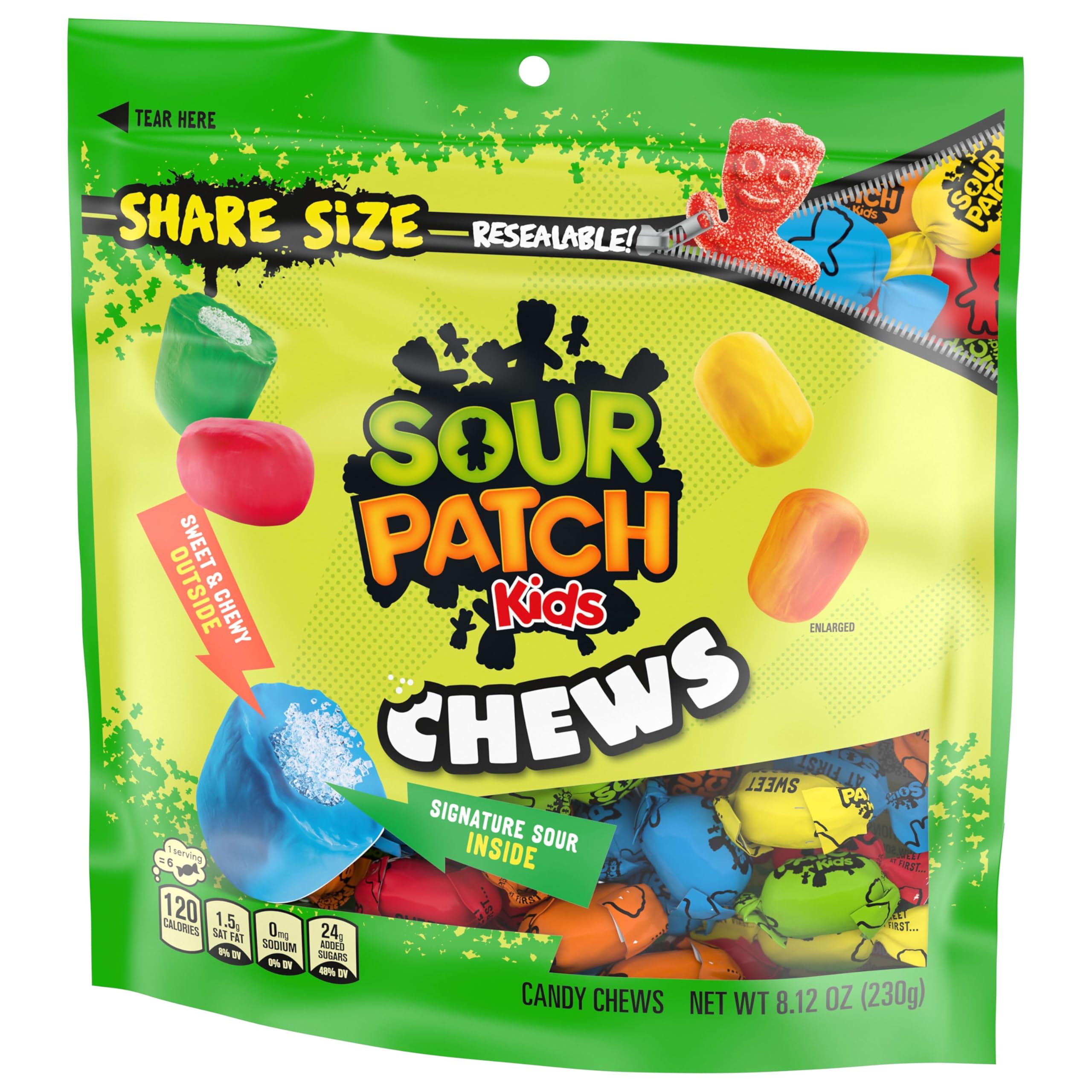 Sour Patch Kids Chews Theater snack option for movie nights