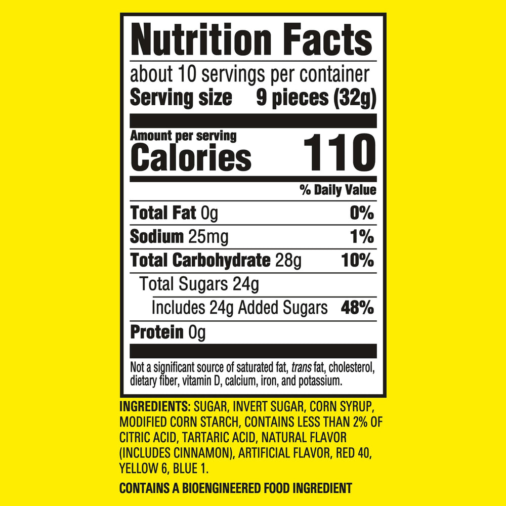 Sour Patch Kids Tropical Mix with juicy flavors inside resealable bag.