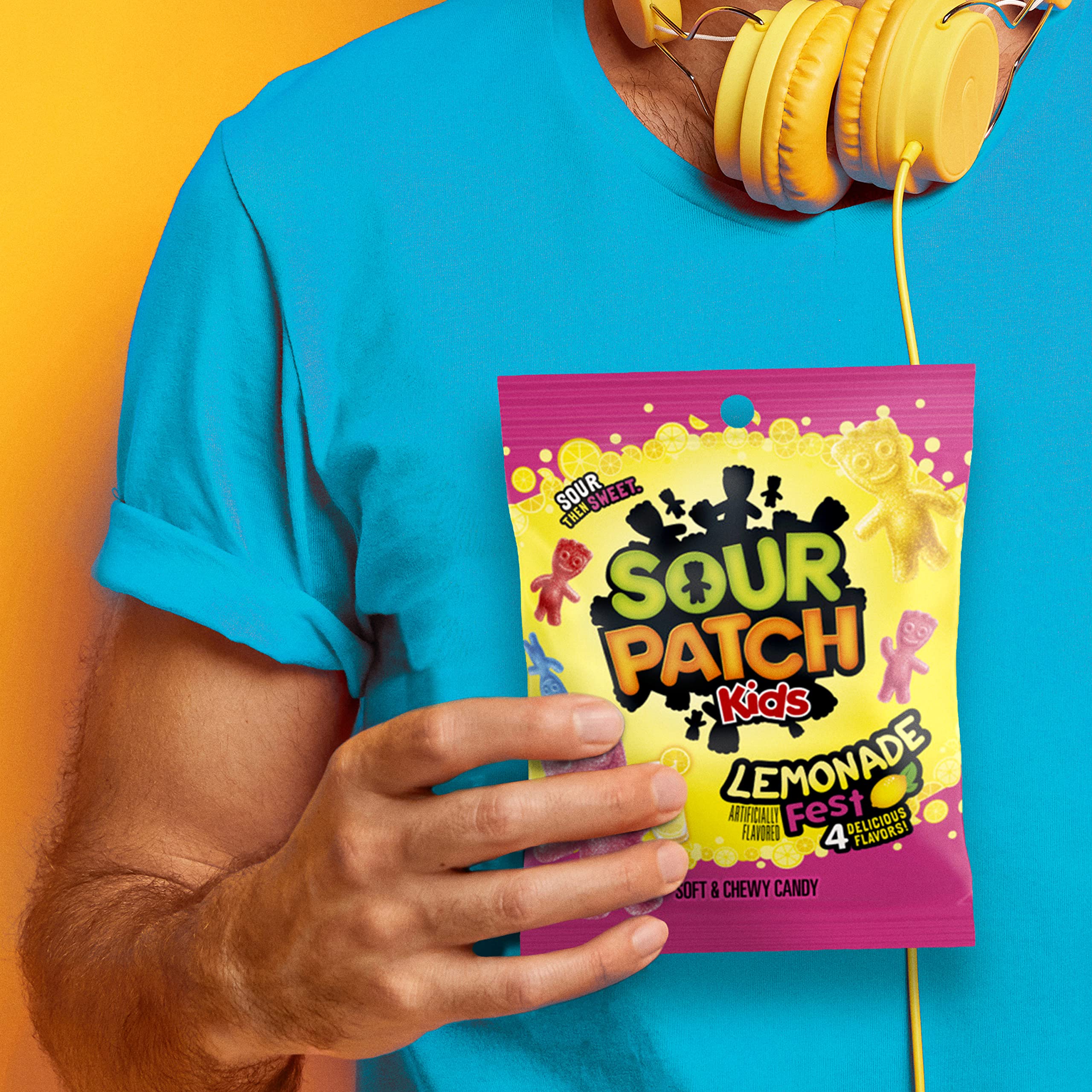 Sour Patch Kids Lemonade Fest party tray suits gatherings and movie nights