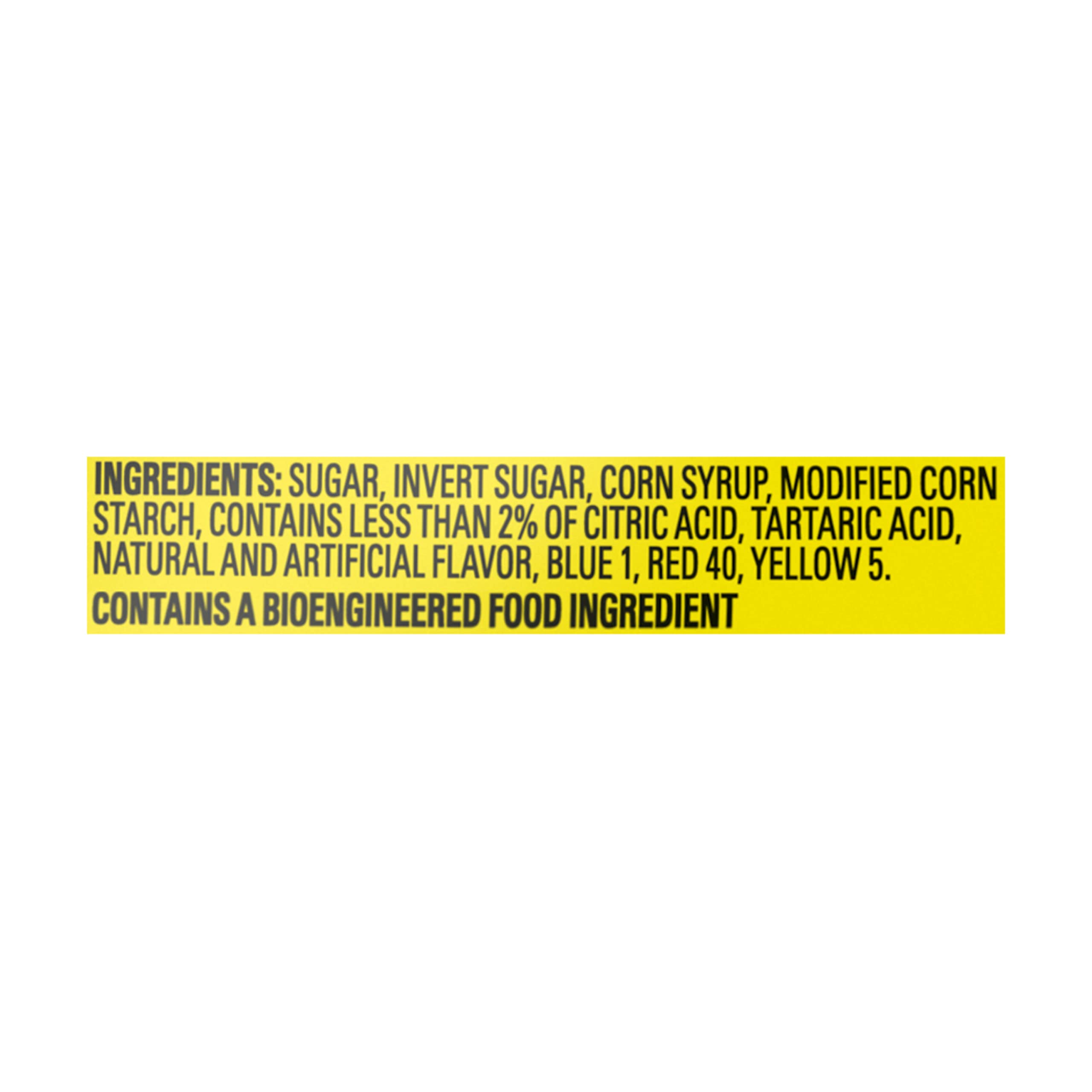 Sour Patch Kids Lemonade Fest variety candies illustrate four flavors in one mix