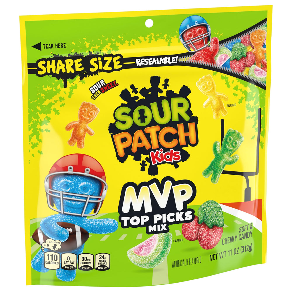 SOUR PATCH KIDS Movie-night snack option, chewy and convenient