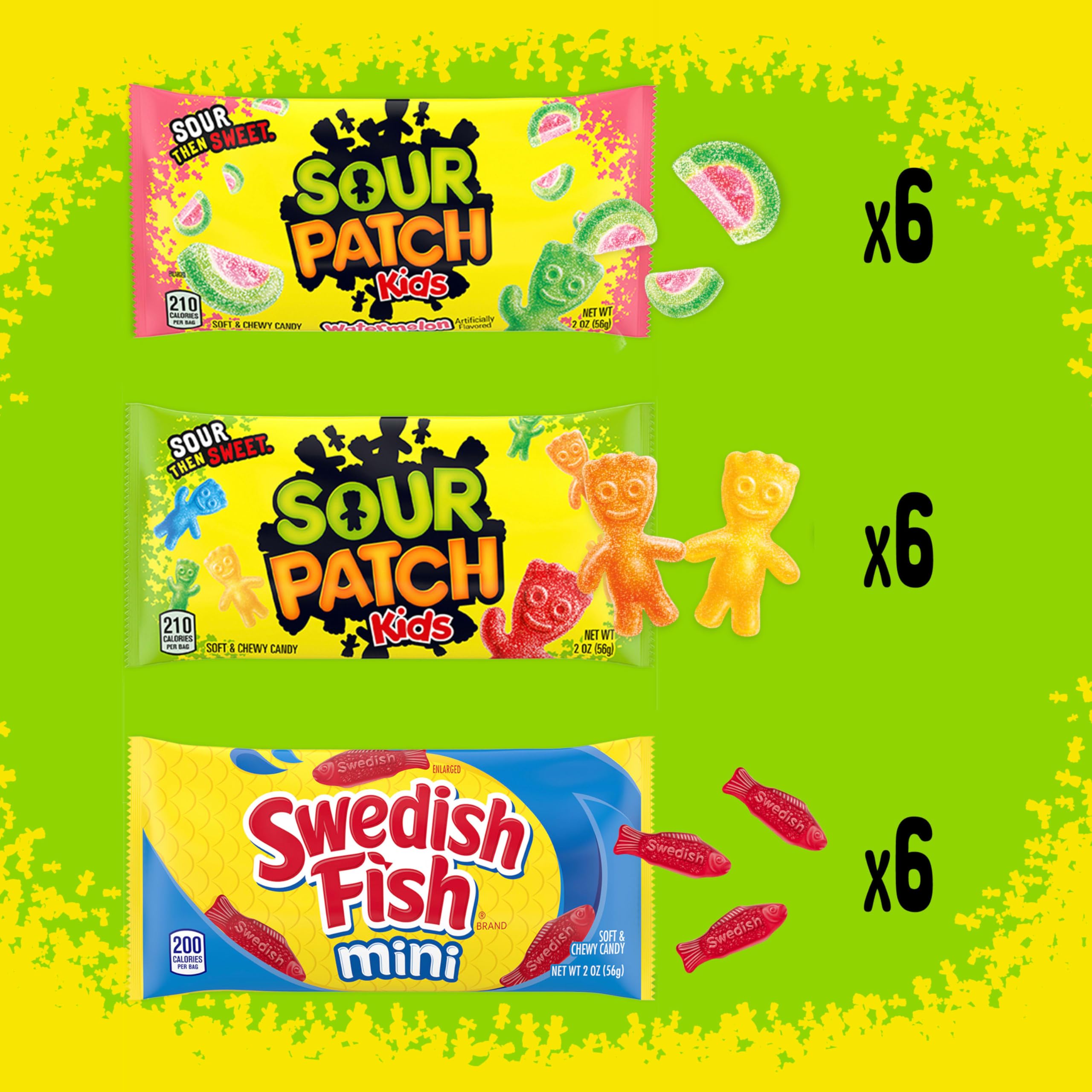 Sour Patch Kids Original front packaging highlights bold flavors.