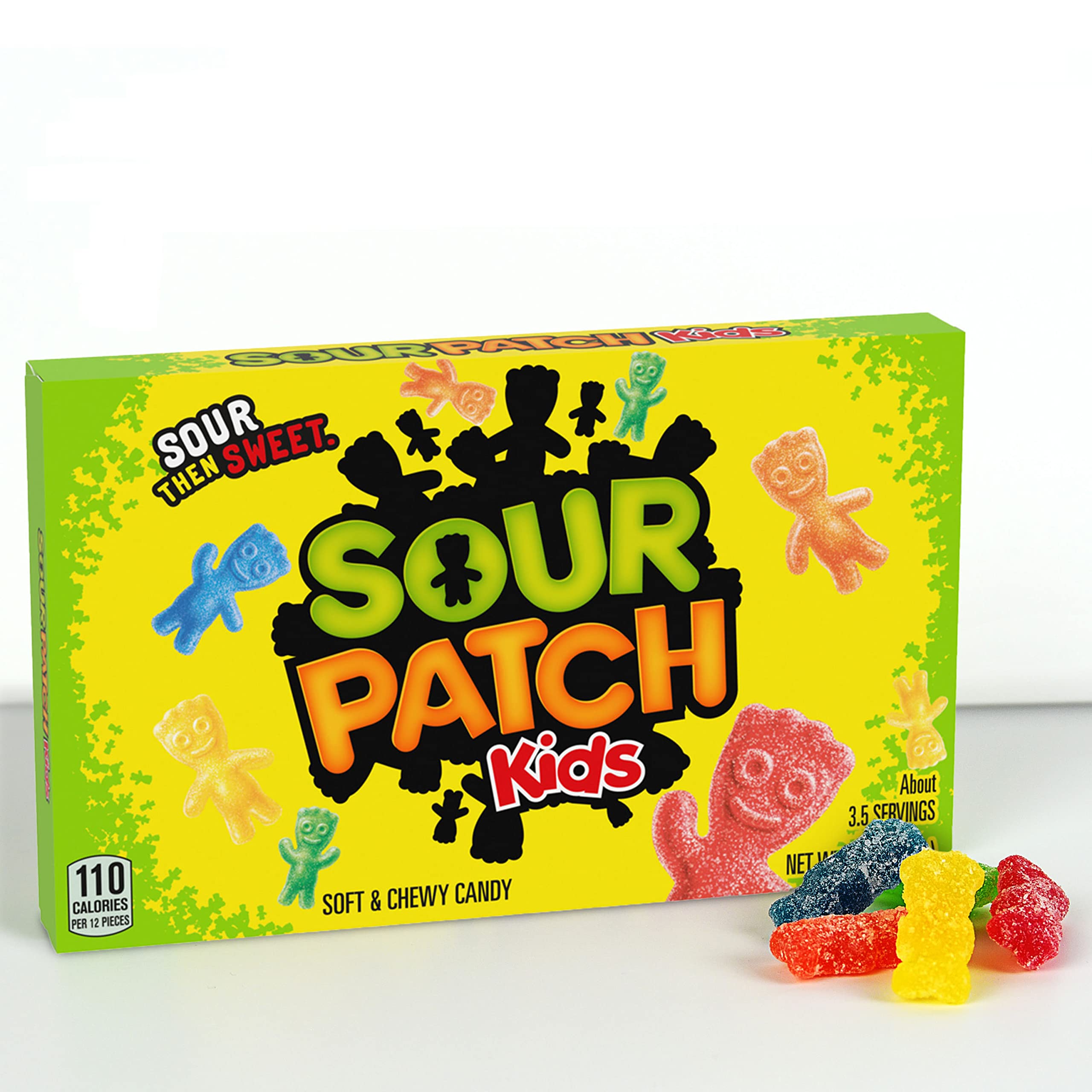 Sour Patch Kids in lunchbox demonstrates convenient daily snacking.