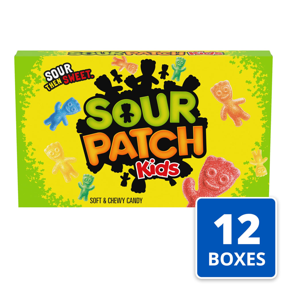 Sour Patch Kids signature kid shapes add playful touch to candies.
