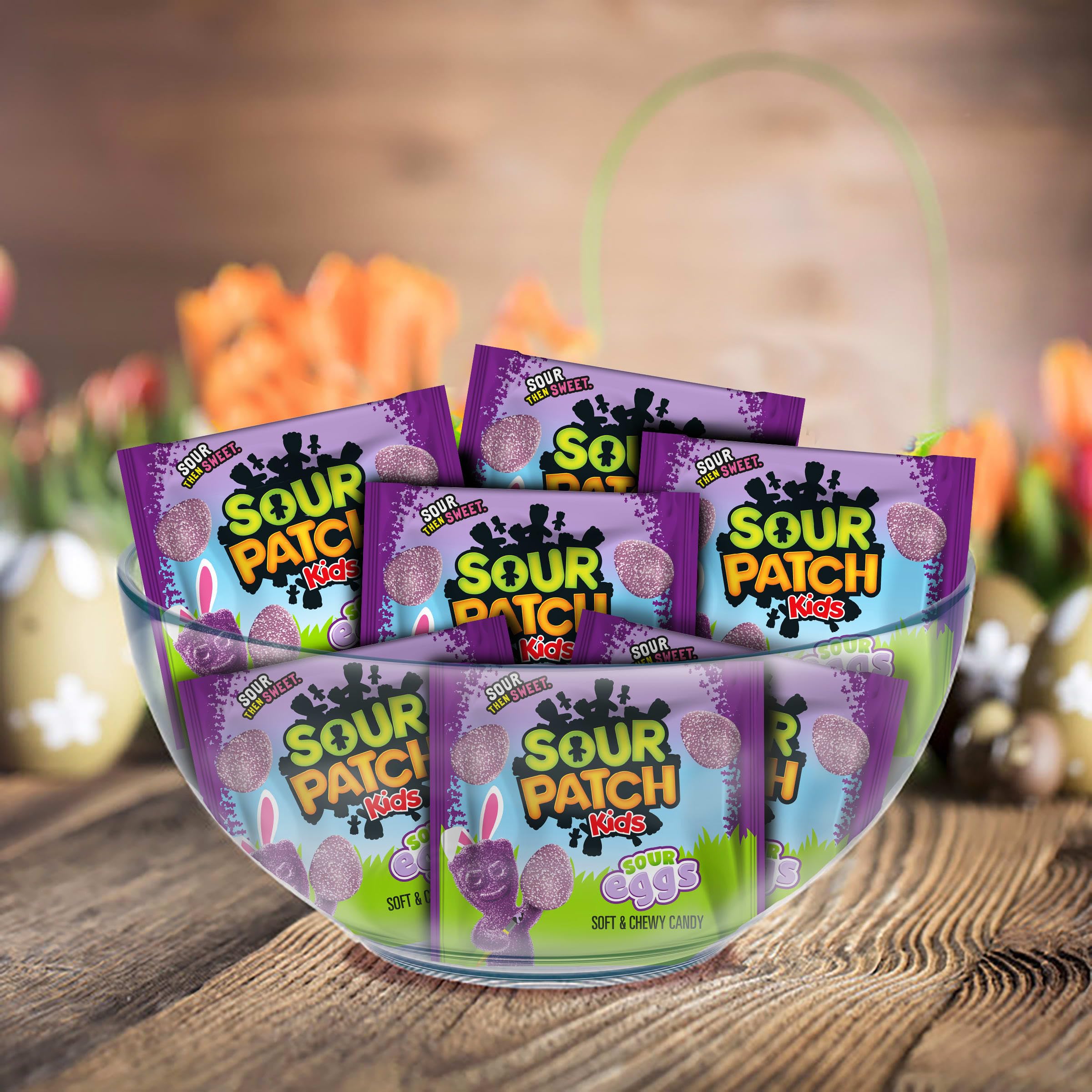 Kids enjoying sour-sweet contrast from Sour Eggs during festivities