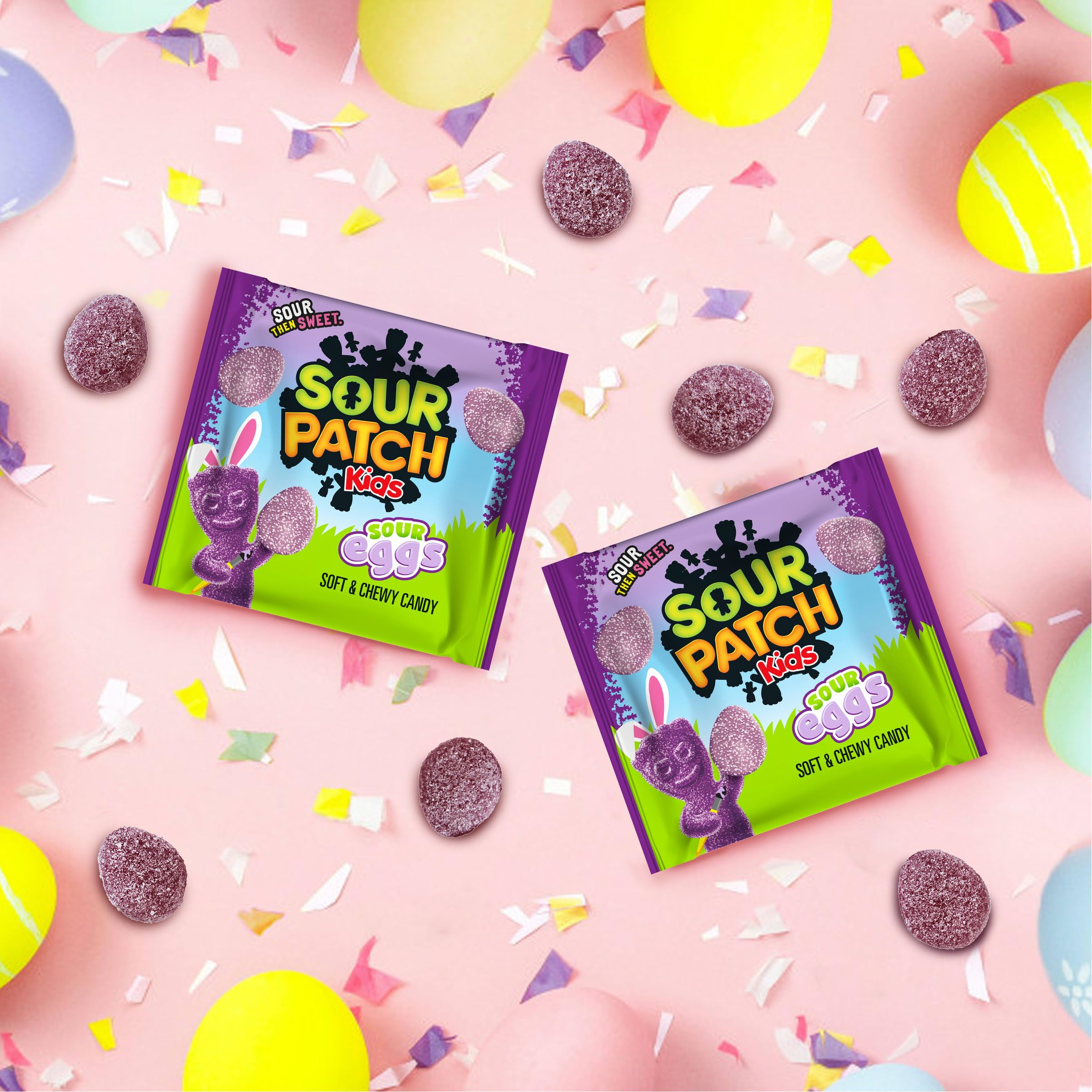Party favor option showing colorful packs for celebrations