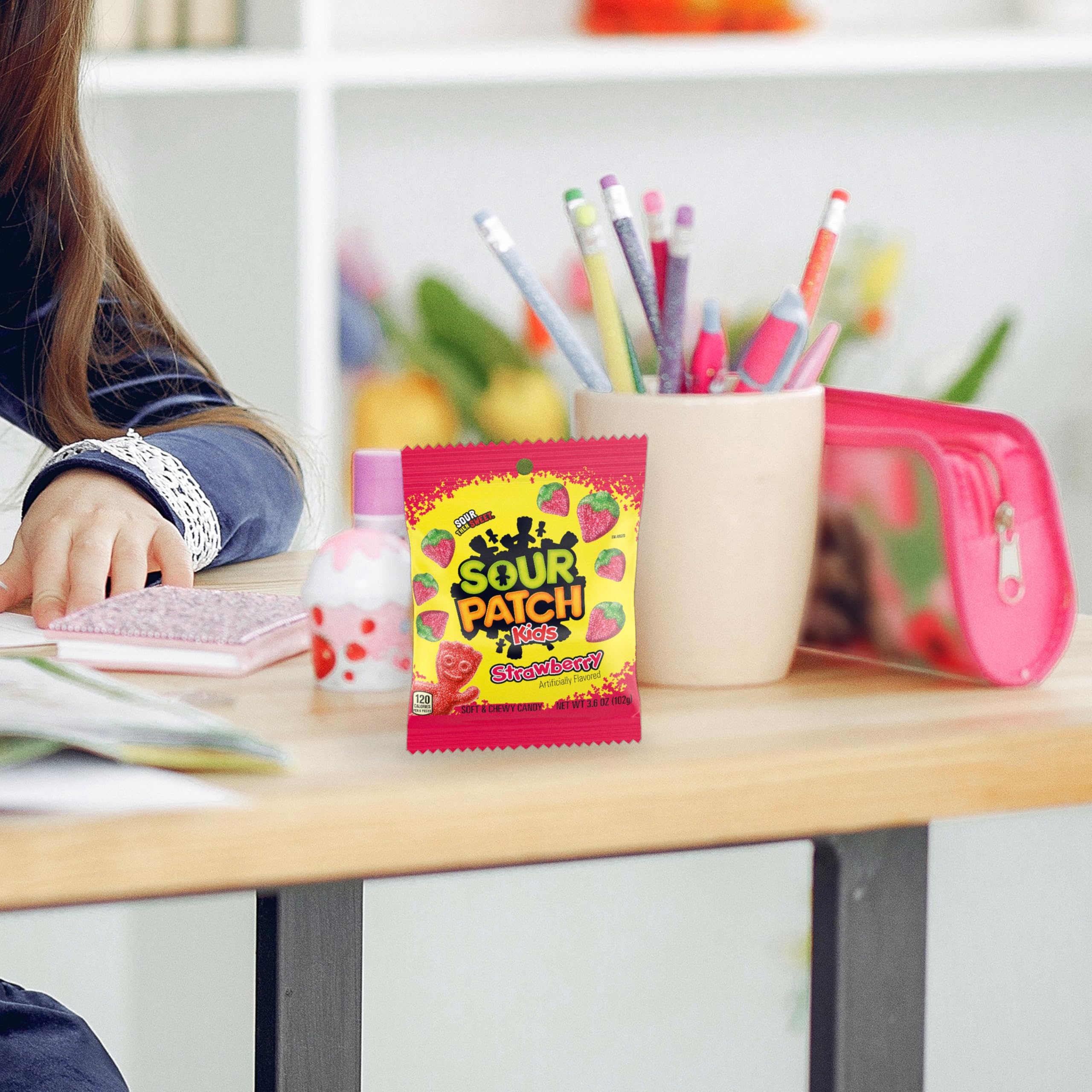 Sour Patch Kids Strawberry candy as a thoughtful giftable treat
