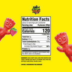Sour Patch Kids Strawberry gummy treats with tangy twist for movie nights