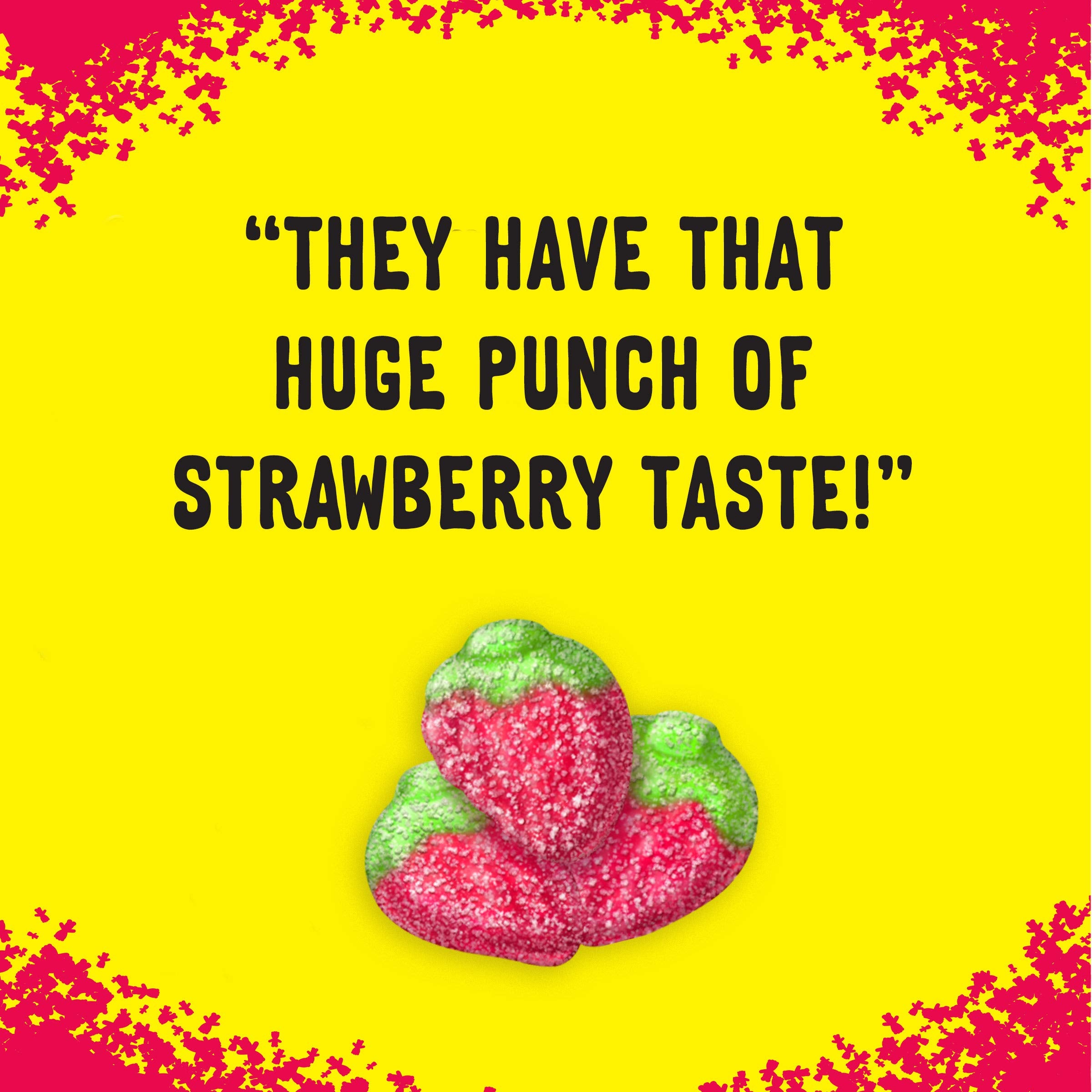 Sour Patch Kids Strawberry candy perfect for movie nights.