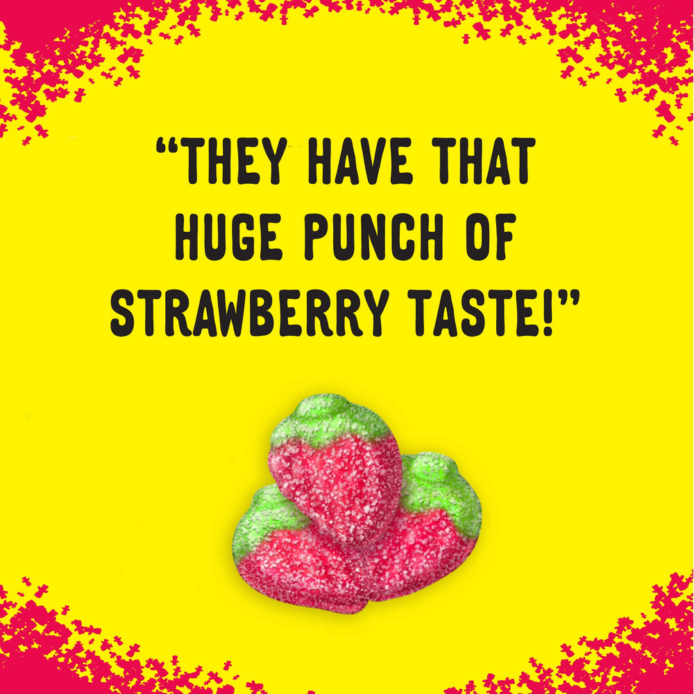 Sour Patch Kids Strawberry candy perfect for movie nights.
