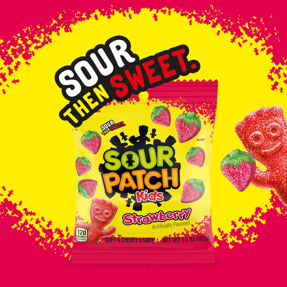 Sour Patch Kids Strawberry bulk bags ideal for gatherings and game nights