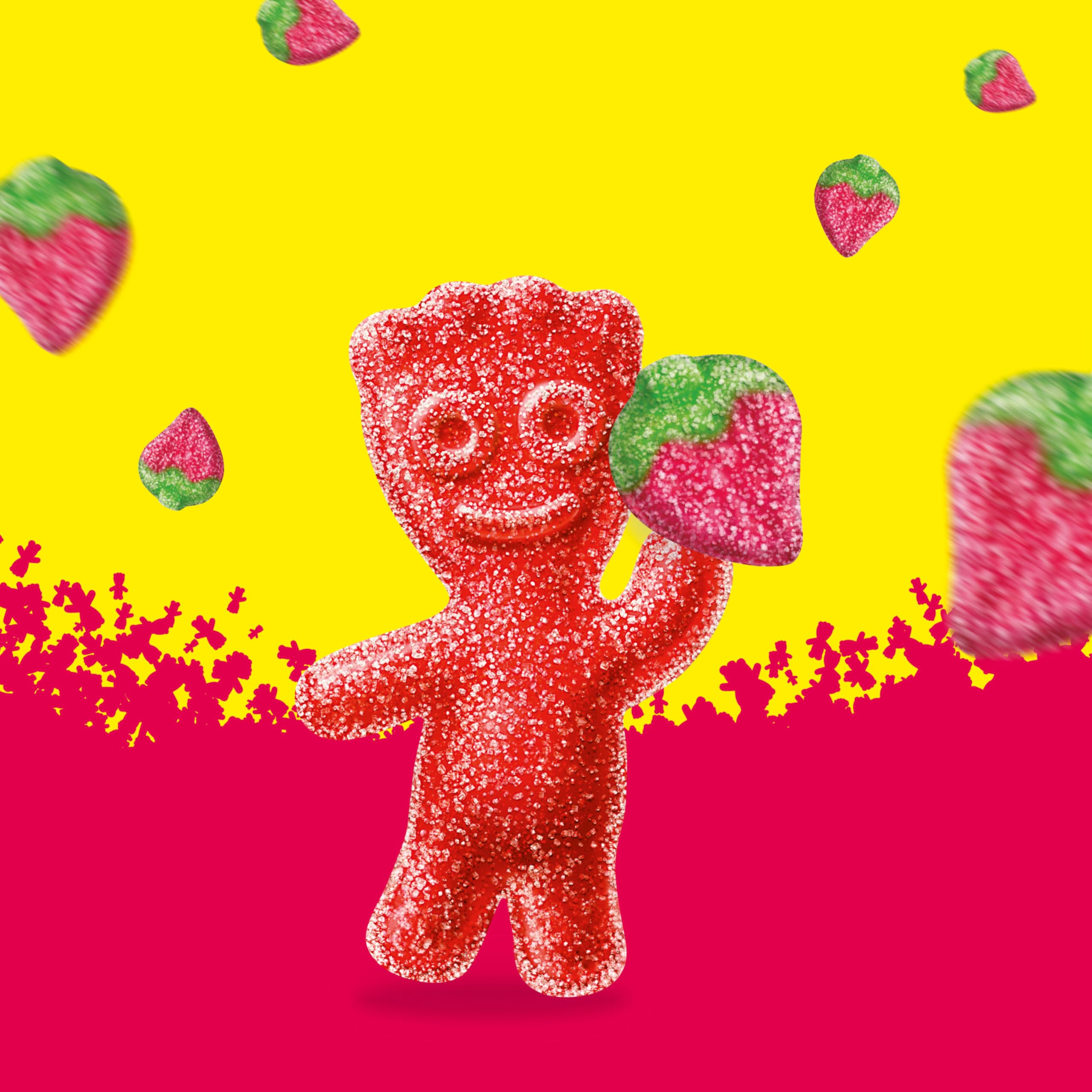 Sour Patch Kids Strawberry candy makes snack time more exciting