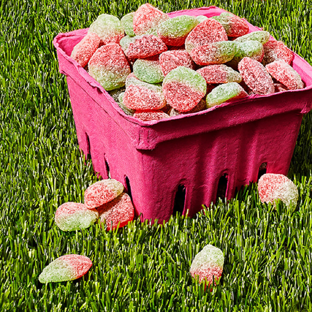 Sour Patch Kids Strawberry mix balances sour and sweet flavors