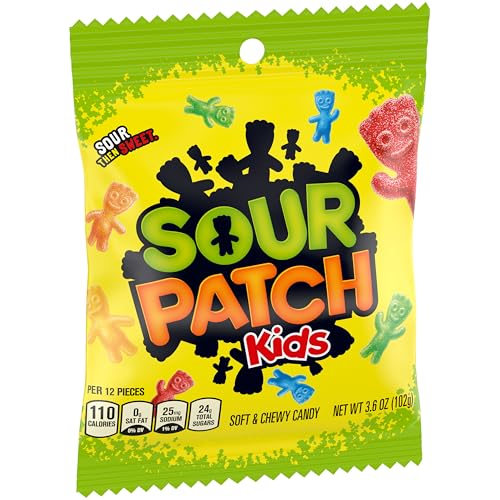 Sour Patch Kids Valentine pack offers a fun giftable treat.