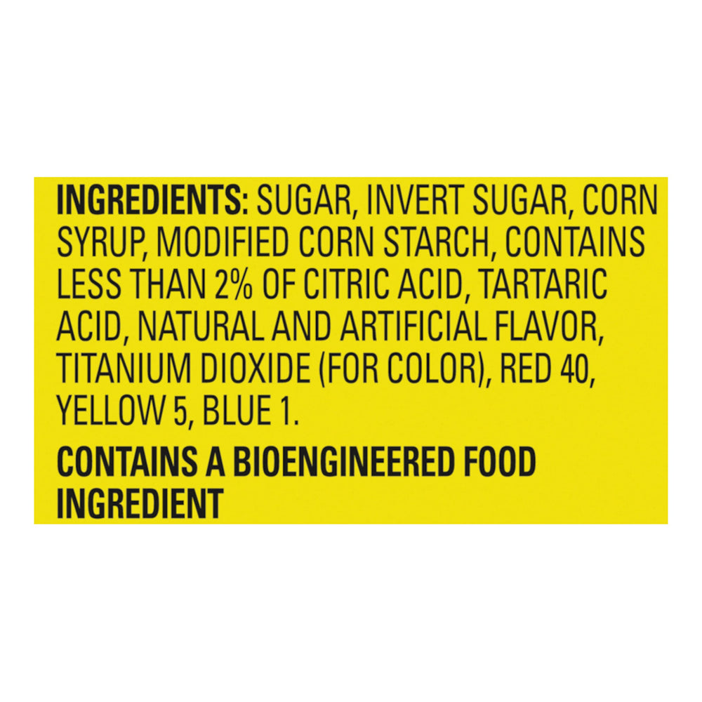 SOUR PATCH KIDS Watermelon candy closeup captures bright visuals and chewy texture