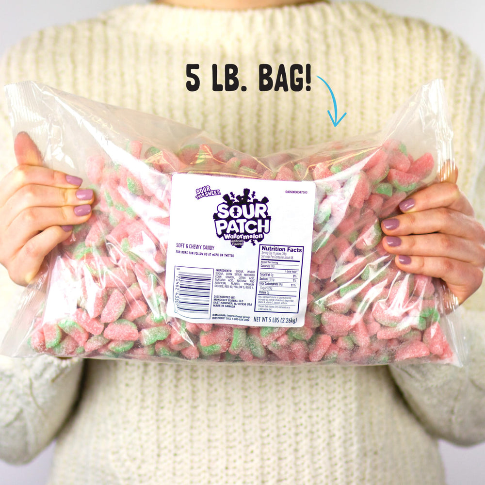 Sour Patch Kids Watermelon flavor bursts with tangy-sweet notes.