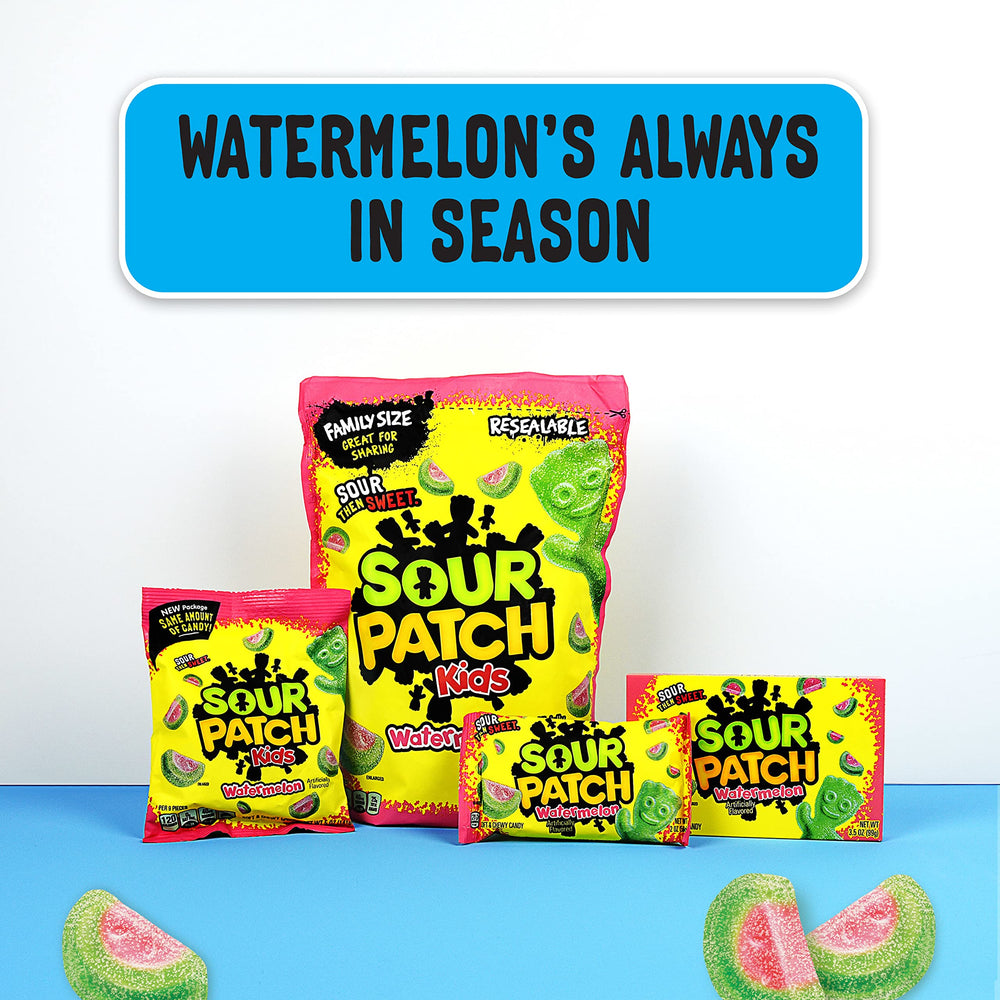 SOUR PATCH KIDS Watermelon movie-night treat for easy sharing
