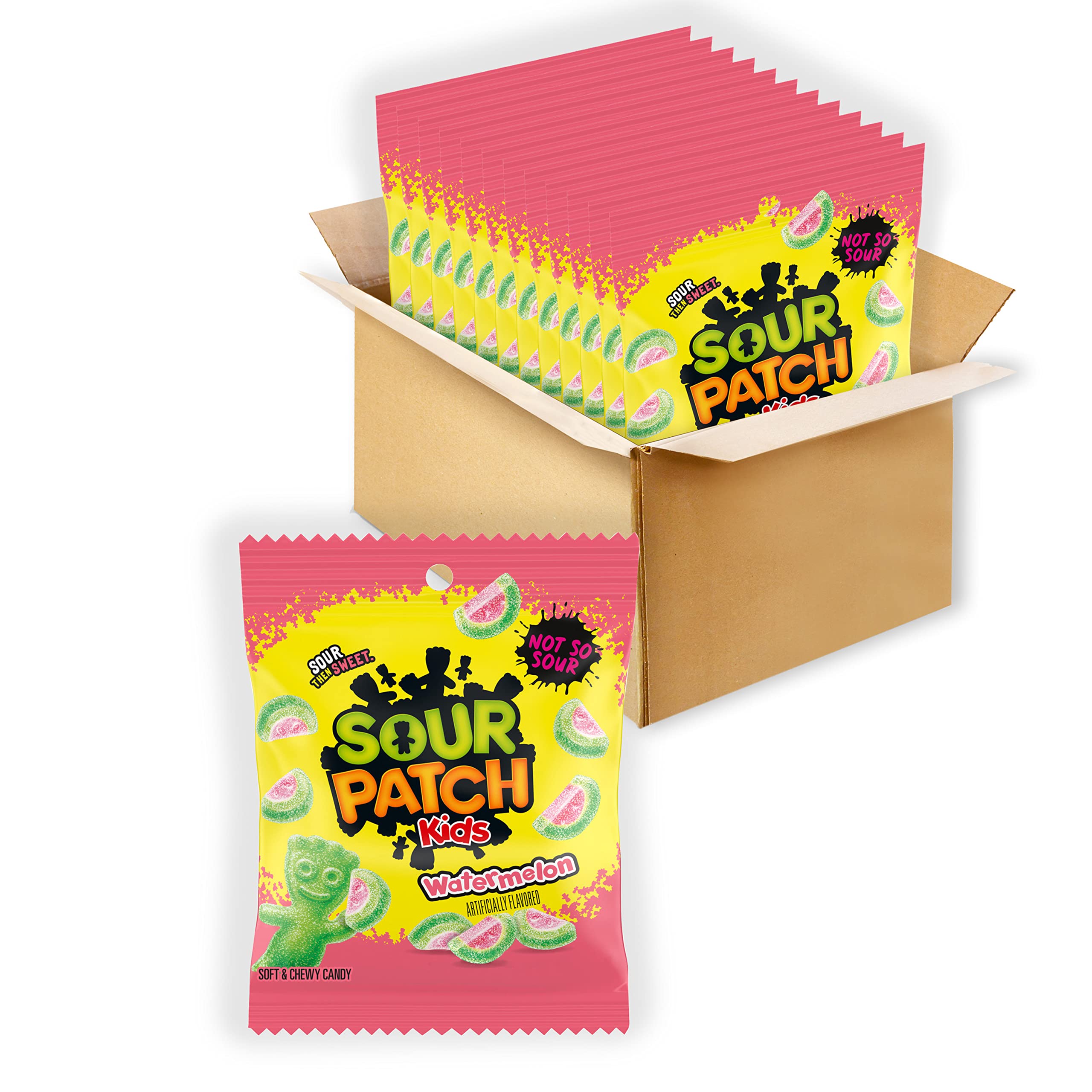 SOUR PATCH KIDS Watermelon slices in bag for movie night snacking