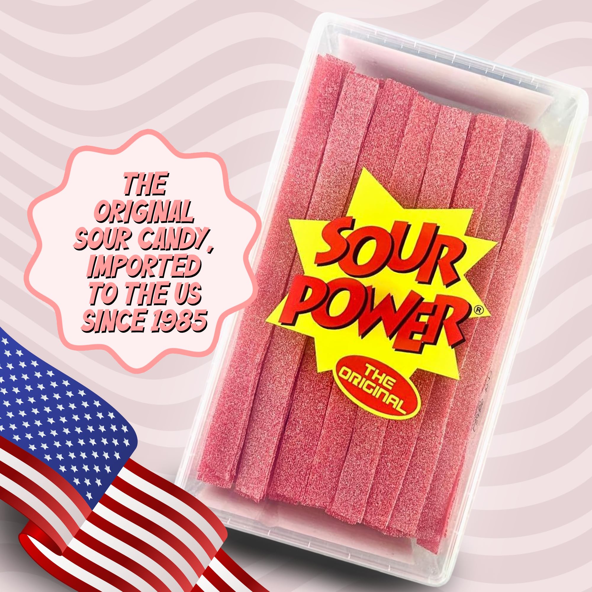 Sour Power origin-story image showing authentic sour candy tradition