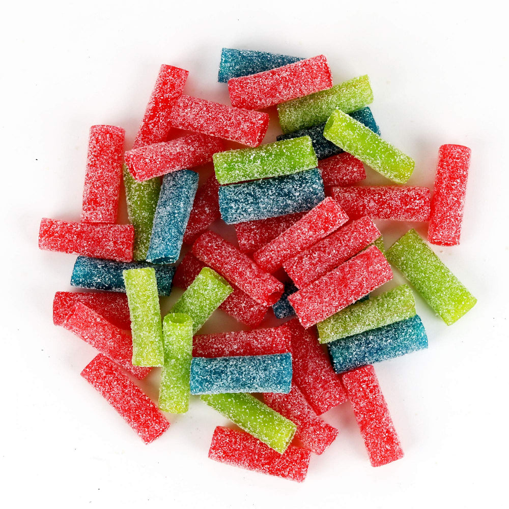 Nine-ounce Sour Punch Bites bag for convenient snacking on the go