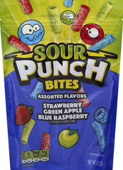 Sour Punch Bites with signature sour coating on each piece