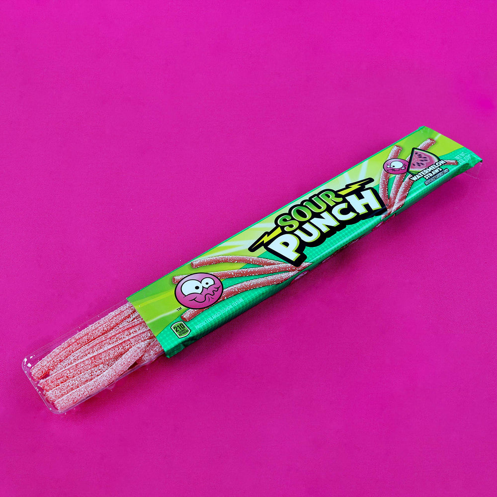 Sour Punch Straws kosher-certified seal supports sharing with friends.
