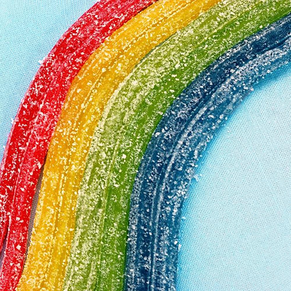 Sour Punch Straws tray-pack 2oz portions for easy sharing.
